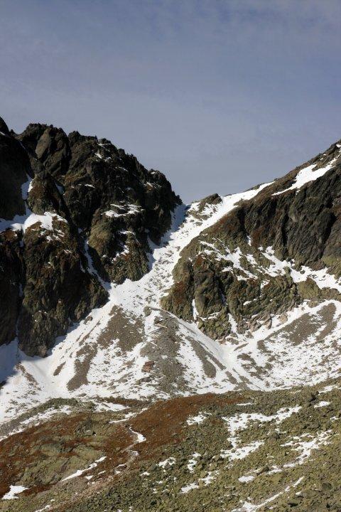 42.jpg - Lodowa Przełęcz (sedlo Sedielko 2376 m).