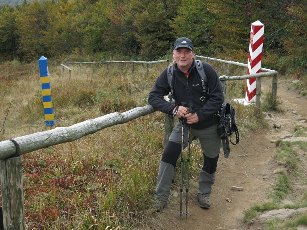 60.jpg - Na Kremenaros szlak wiedzie przy granicy polsko – ukraińskiej.