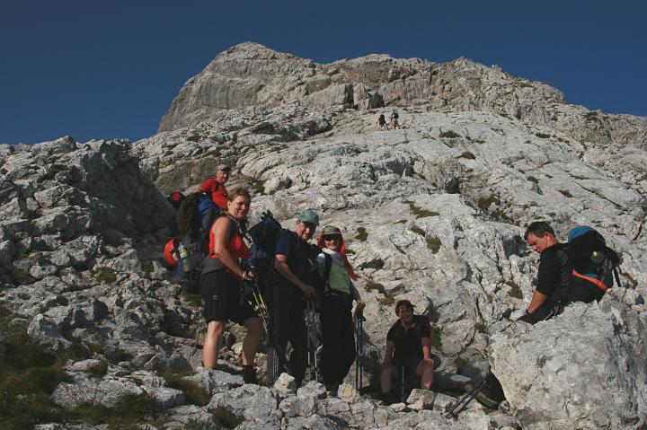06.jpg - Ruszamy na grań Watzmanna.