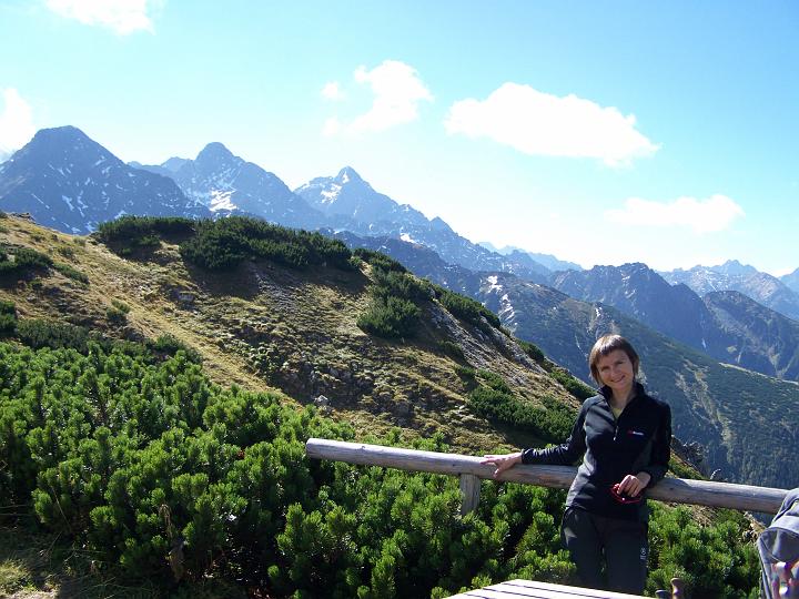 379.JPG - Widok na Tatry Wysokie.