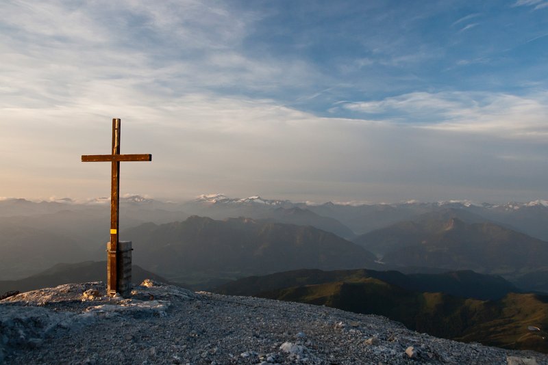 78.jpg - Jesteśmy na szczycie Hochkönig (2941 m).