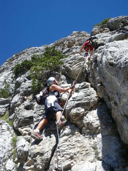 22.jpg - Ferrata Bovero na Col Rosa.