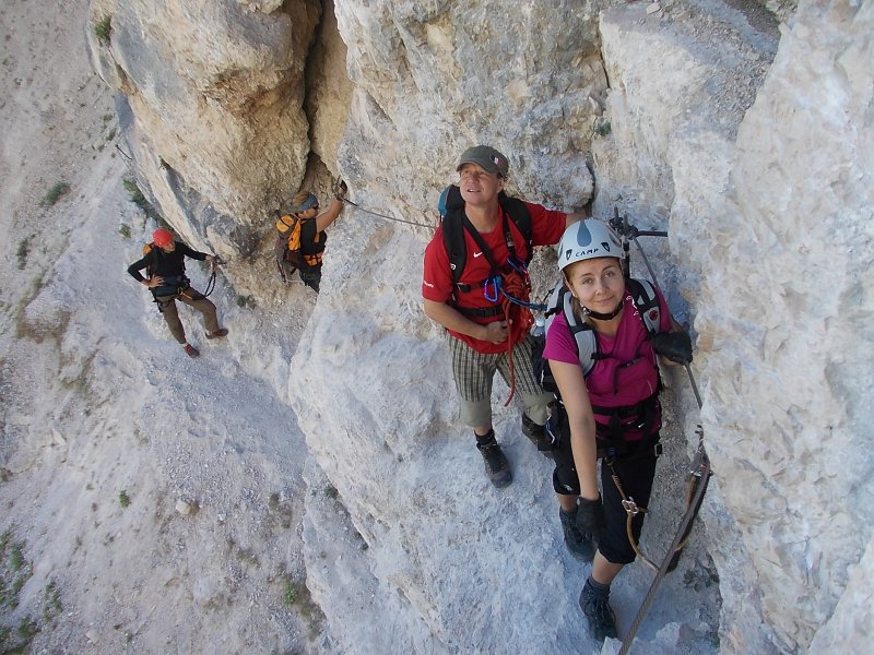 58.jpg - Ferrata jest źródłem radości.