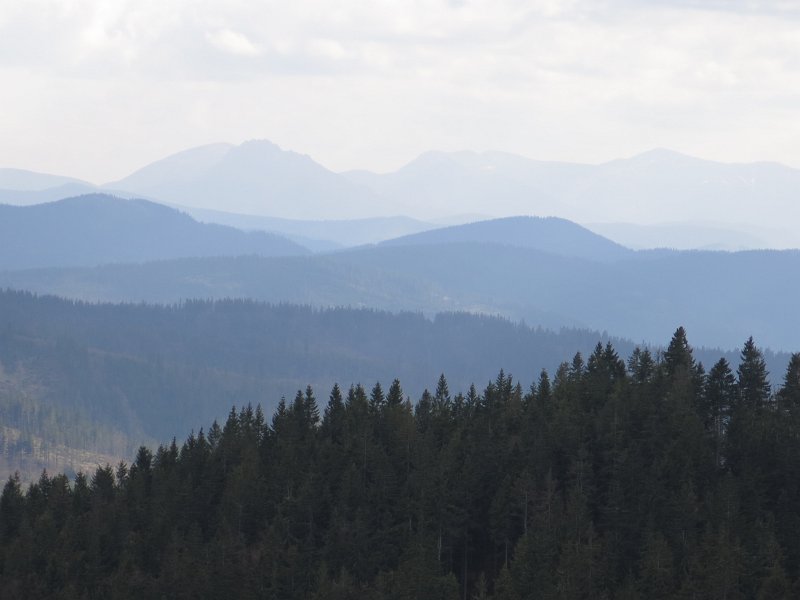 24.jpg - Panorama na Babią Górę.