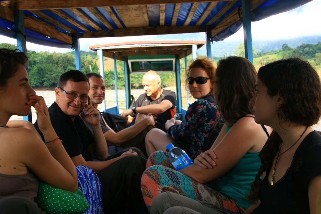 113.jpg - Powrót rzeką z Muang Ngoi do Nong Khiaw.