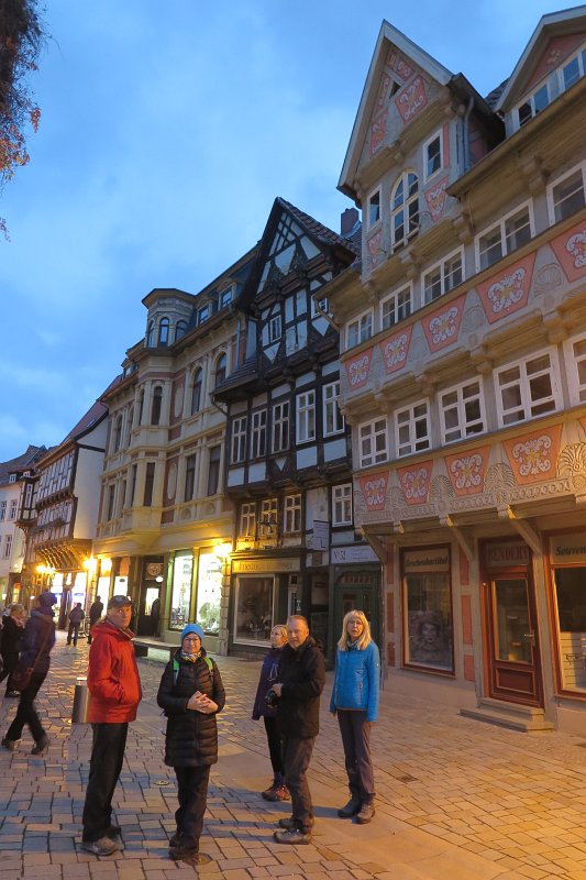 43.jpg - Quedlinburg wieczorową porą.